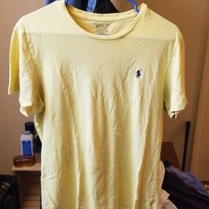 Yellow polo tshirt